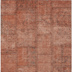 Homeroots 3' Beige Taupe And Brown Patchwork Washable Area Rug For Indoor Or Outdoor Spaces, Stylish & Durable 10' X 14' Polyester 581616