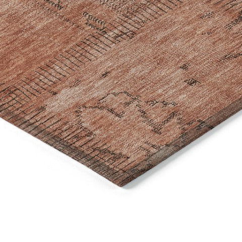 Homeroots 3' Beige Taupe And Brown Patchwork Washable Area Rug For Indoor Or Outdoor Spaces, Stylish & Durable 10' X 14' Polyester 581616
