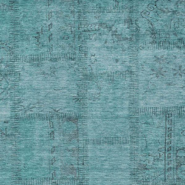 Homeroots 3' Beige Taupe And Brown Patchwork Washable Area Rug For Indoor Or Outdoor Spaces, Stylish & Durable 8' X 10' Polyester 581620