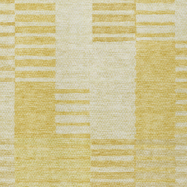 Homeroots 3' Stylish Artichoke Green And Mint Striped Washable Indoor-outdoor Area Rug For All Spaces 3' X 5' Polyester 581647