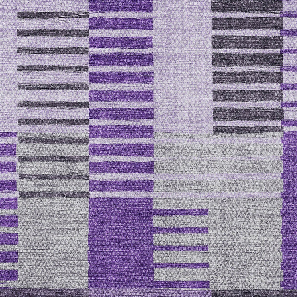 Homeroots 3' Brown Gold Taupe Striped Washable Area Rug - Perfect For Indoor And Outdoor Spaces, Durable Design 3' X 5' Polyester 581707