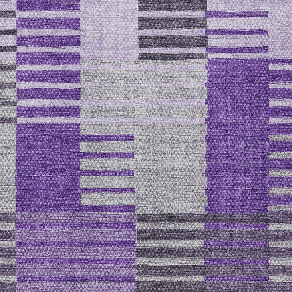 Homeroots 3' Brown Gold Taupe Striped Washable Area Rug - Perfect For Indoor And Outdoor Spaces, Durable Design 10' X 14' Polyester 581712