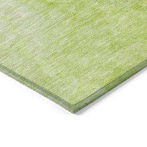 HomeRoots 5' Nautical Area Rug in Artichoke & Lime Green - Stylish, Washable & Versatile for Indoor/Outdoor Use 5' X 8' 581720