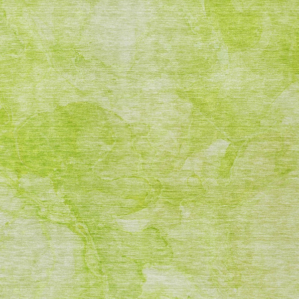 HomeRoots 5' Nautical Area Rug in Artichoke & Lime Green - Stylish, Washable & Versatile for Indoor/Outdoor Use 8' X 10' 581722
