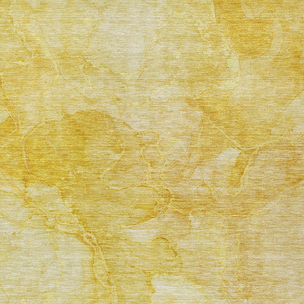 Homeroots 3' Nautical Washable Area Rug In Artichoke And Lime Green - Perfect For Indoor & Outdoor Spaces! 5' X 8' Polyester 581732