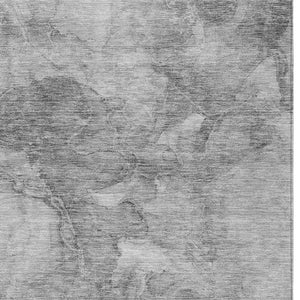 Homeroots 3' Nautical Washable Area Rug In Artichoke And Lime Green - Perfect For Indoor & Outdoor Spaces! 5' X 8' Polyester 581738