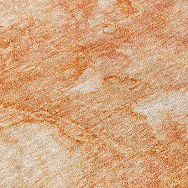 Homeroots 3' Nautical Washable Area Rug In Artichoke And Lime Green - Perfect For Indoor & Outdoor Spaces! 8' Round Polyester 581745