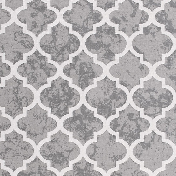 HomeRoots 4' X 6' Gray Abstract Area Rug - Soft, Stain-Resistant Design Perfect for Modern Homes with Kids & Pets 581786