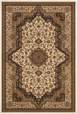 HomeRoots 10' Modern Black Abstract Area Rug - Durable, Stain-Resistant Design for High-Traffic Homes & Style 581789