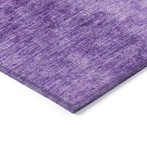 HomeRoots 5' Modern Purple to Lavender Ombre Area Rug - Durable, Machine Washable, Perfect for Indoor & Outdoor Use 10' X 14' 581827