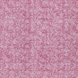 Homeroots 3' Artichoke Green & Ivory Floral Washable Area Rug For Indoor & Outdoor Spaces, Durable Design 3' X 5' Polyester 581852