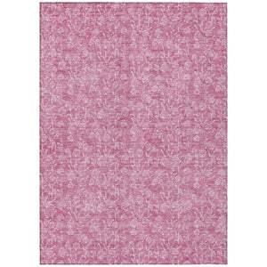 HomeRoots 9' Blush and Ivory Floral Area Rug - Durable, Washable Design for Indoor and Outdoor Spaces 9' X 12' 581856
