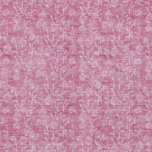 Homeroots 3' Artichoke Green & Ivory Floral Washable Area Rug For Indoor & Outdoor Spaces, Durable Design 10' X 14' Polyester 581857