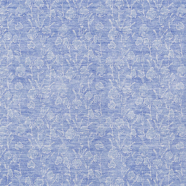 Homeroots 3' Artichoke Green & Ivory Floral Washable Area Rug For Indoor & Outdoor Spaces, Durable Design 5' X 8' Polyester 581859