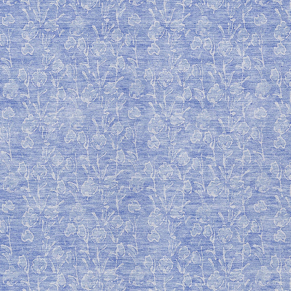 Homeroots 3' Artichoke Green & Ivory Floral Washable Area Rug For Indoor & Outdoor Spaces, Durable Design 10' X 14' Polyester 581863