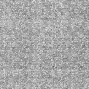 Homeroots 3' Artichoke Green & Ivory Floral Washable Area Rug For Indoor & Outdoor Spaces, Durable Design 3' X 5' Polyester 581876