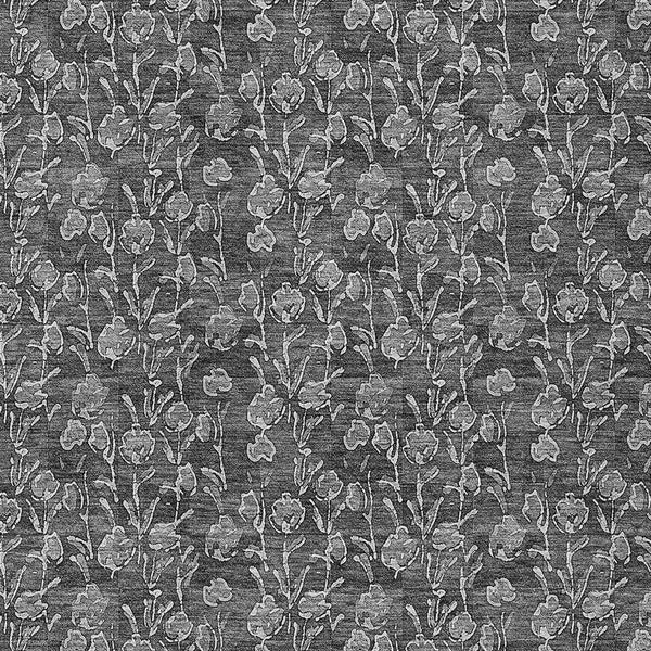 Homeroots 3' Brown Floral Washable Area Rug - Stylish Indoor Outdoor Carpet For High Traffic Spaces & More 5' X 8' Polyester 581895