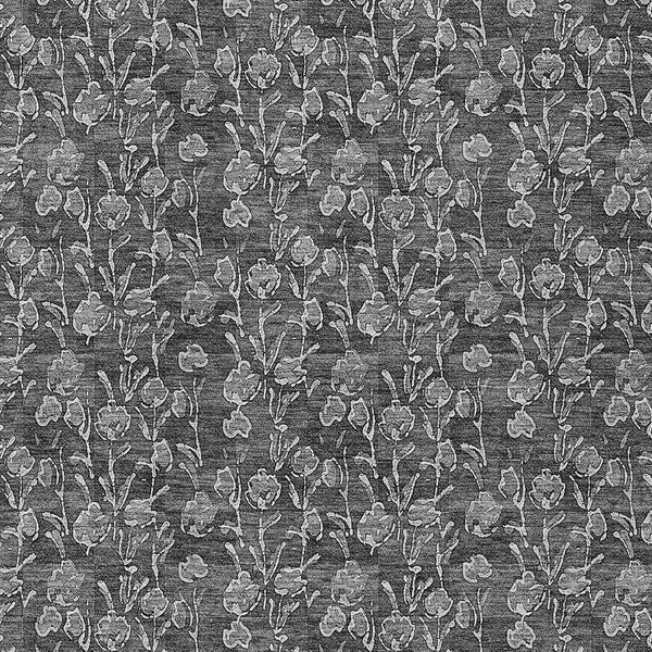 Homeroots 3' Brown Floral Washable Area Rug - Stylish Indoor Outdoor Carpet For High Traffic Spaces & More 8' X 10' Polyester 581897