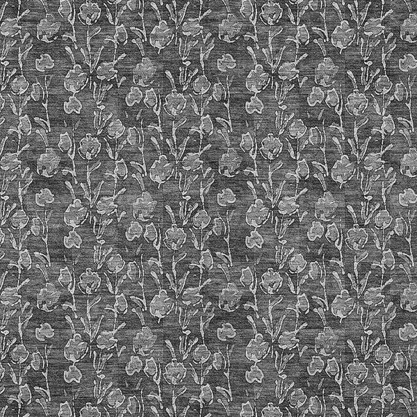 Homeroots 3' Brown Floral Washable Area Rug - Stylish Indoor Outdoor Carpet For High Traffic Spaces & More 9' X 12' Polyester 581898