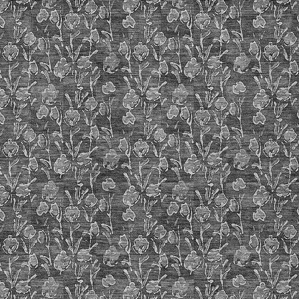 Homeroots 3' Brown Floral Washable Area Rug - Stylish Indoor Outdoor Carpet For High Traffic Spaces & More 10' X 14' Polyester 581899