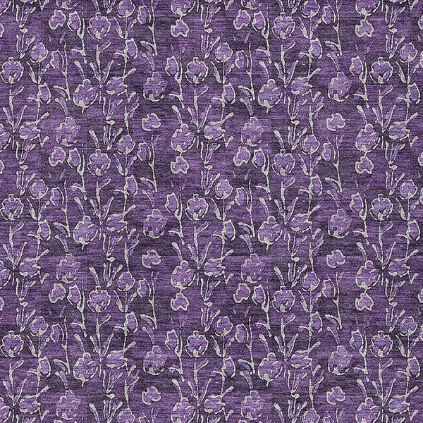 Homeroots 3' Brown Floral Washable Area Rug - Stylish Indoor Outdoor Carpet For High Traffic Spaces & More 10' X 14' Polyester 581923