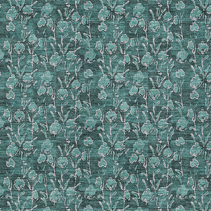 Homeroots 3' Brown Floral Washable Area Rug - Stylish Indoor Outdoor Carpet For High Traffic Spaces & More 5' X 8' Polyester 581925