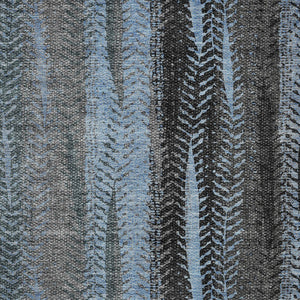 Homeroots 3' Stylish Botanical Leaves Indoor Outdoor Area Rug - Durable, Washable, And Versatile For Any Space 5' X 8' Polyester 581937