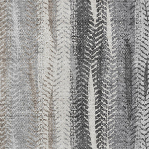 Homeroots 3' Stylish Botanical Leaves Indoor Outdoor Area Rug - Durable, Washable, And Versatile For Any Space 10' X 14' Polyester 581947