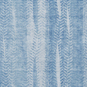 Homeroots 3' Indoor Outdoor Area Rug In Artichoke Green With Elegant Botanical Leaves - Washable & Durable Design 5' X 8' Polyester 581985