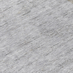 Homeroots 3' Stylish Taupe Beige And Blue Geometric Washable Area Rug For Indoor And Outdoor Spaces 8' Round Polyester 581998