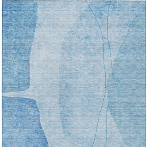 Homeroots 3' Brown Taupe And Beige Abstract Washable Indoor Outdoor Area Rug For Stylish Home Décor 3' X 5' Polyester 582008