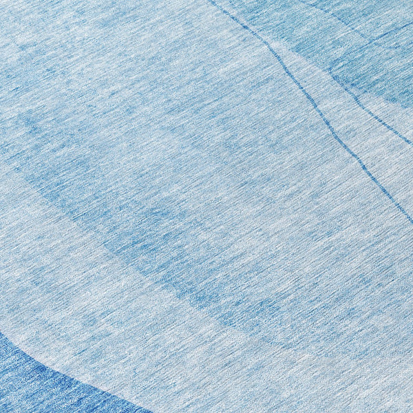 Homeroots 3' Brown Taupe And Beige Abstract Washable Indoor Outdoor Area Rug For Stylish Home Décor 8' Round Polyester 582010