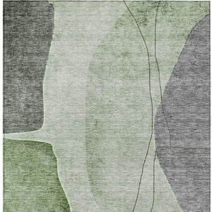 Homeroots 3' Brown Taupe And Beige Abstract Washable Indoor Outdoor Area Rug For Stylish Home Décor 10' X 14' Polyester 582019