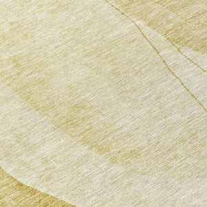 Homeroots 3' Brown Taupe And Beige Abstract Washable Indoor Outdoor Area Rug For Stylish Home Décor 8' Round Polyester 582022