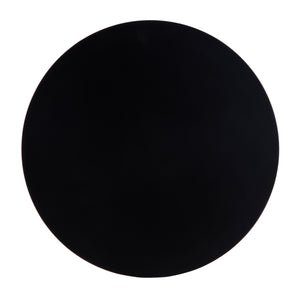 Butler Specialty Garrett Round Iron And Marble Side Table - Modern Elegance For Stylish Home Décor And Small Spaces Black And White Iron,Banswara Marble 5822025-butler