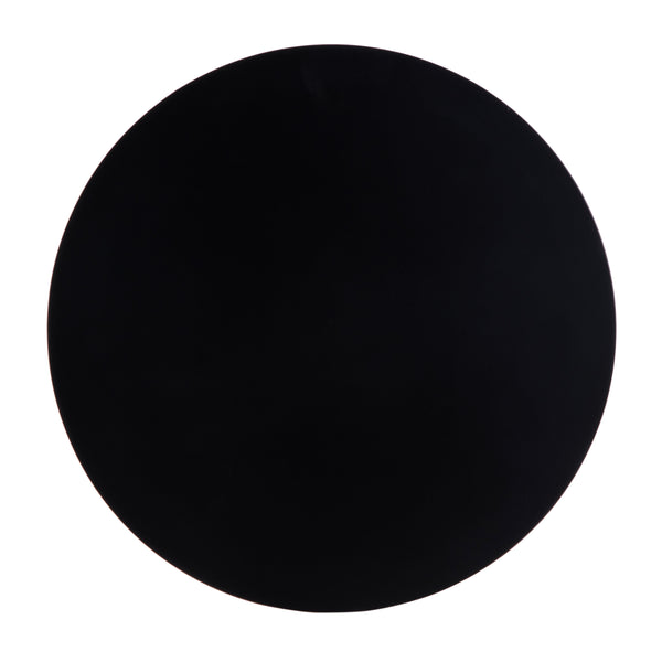 Butler Specialty Garrett Round Iron And Marble Side Table - Modern Elegance For Stylish Home Décor And Small Spaces Black And White Iron,Banswara Marble 5822025-butler