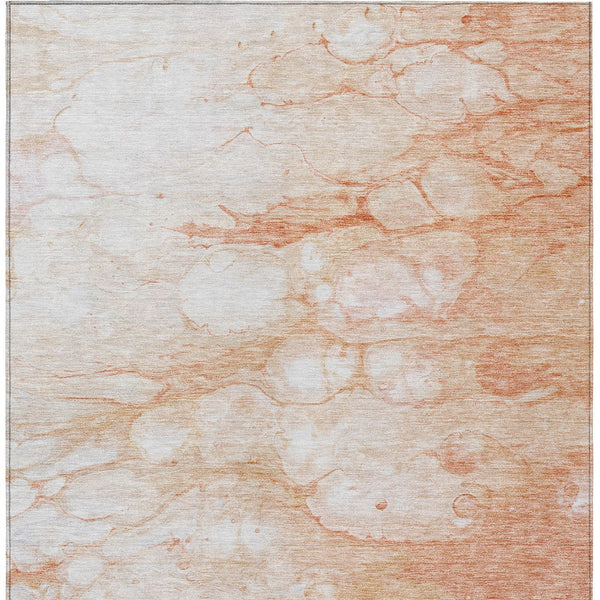 Homeroots 3' Artichoke Green Abstract Area Rug - Washable Indoor/Outdoor, Stain-resistant, Stylish Design 8' X 10' Polyester 582209