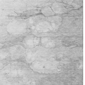 Homeroots 3' Artichoke Green Abstract Area Rug - Washable Indoor/Outdoor, Stain-resistant, Stylish Design 5' X 8' Polyester 582225