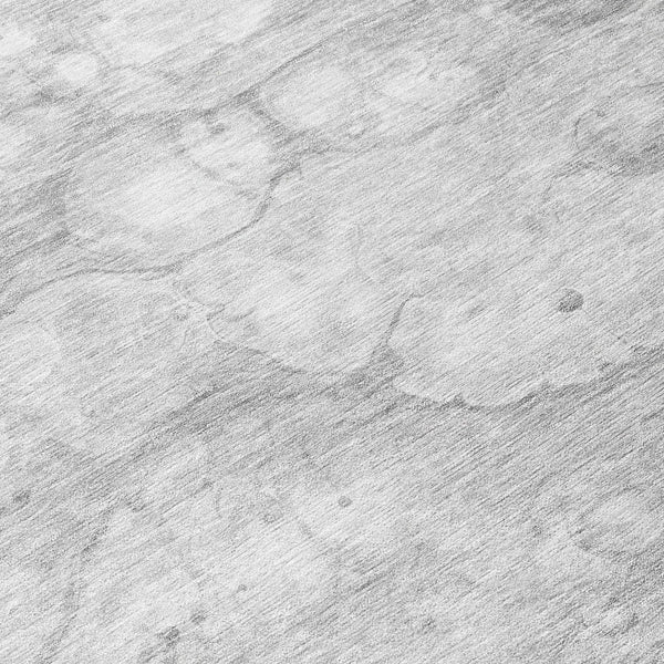 Homeroots 3' Artichoke Green Abstract Area Rug - Washable Indoor/Outdoor, Stain-resistant, Stylish Design 8' Round Polyester 582226