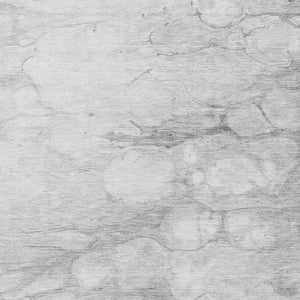 Homeroots 3' Artichoke Green Abstract Area Rug - Washable Indoor/Outdoor, Stain-resistant, Stylish Design 8' X 10' Polyester 582227