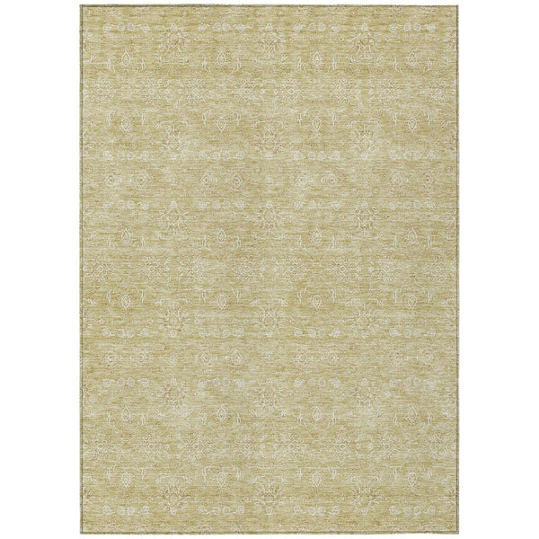 HomeRoots 9' Timeless Floral Washable Area Rug for Indoor and Outdoor Use - Durable, Stain-Resistant Design 9' X 12' 582330