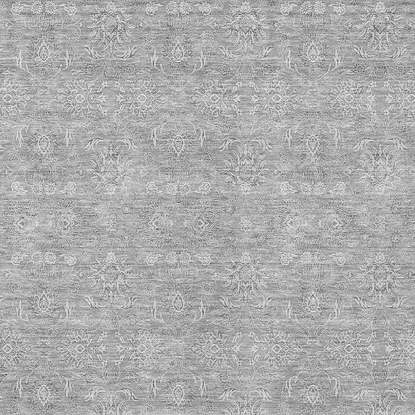 Homeroots 3' Floral Washable Area Rug In Artichoke Green Mint Green & Ivory For Indoor/Outdoor Spaces 5' X 8' Polyester 582345