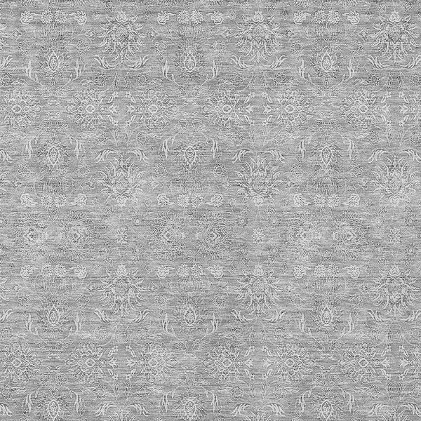 Homeroots 3' Floral Washable Area Rug In Artichoke Green Mint Green & Ivory For Indoor/Outdoor Spaces 9' X 12' Polyester 582348