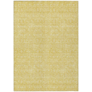 Homeroots 3' Floral Washable Area Rug In Artichoke Green Mint Green & Ivory For Indoor/Outdoor Spaces 9' X 12' Polyester 582354