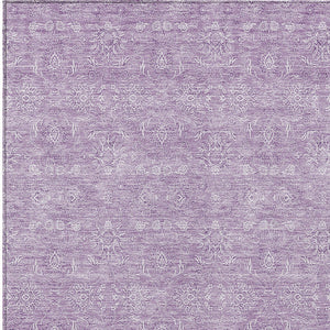 Homeroots 3' Floral Washable Area Rug In Artichoke Green Mint Green & Ivory For Indoor/Outdoor Spaces 3' X 5' Polyester 582356