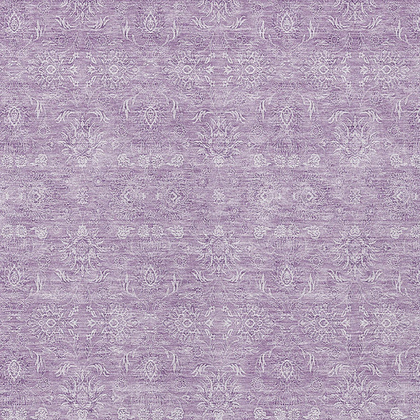 Homeroots 3' Floral Washable Area Rug In Artichoke Green Mint Green & Ivory For Indoor/Outdoor Spaces 5' X 8' Polyester 582357