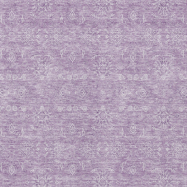 Homeroots 3' Floral Washable Area Rug In Artichoke Green Mint Green & Ivory For Indoor/Outdoor Spaces 8' X 10' Polyester 582359