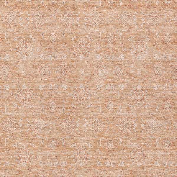 Homeroots 3' Floral Washable Area Rug In Artichoke Green Mint Green & Ivory For Indoor/Outdoor Spaces 9' X 12' Polyester 582366