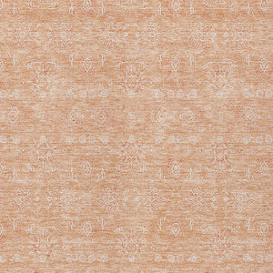 Homeroots 3' Floral Washable Area Rug In Artichoke Green Mint Green & Ivory For Indoor/Outdoor Spaces 10' X 14' Polyester 582367