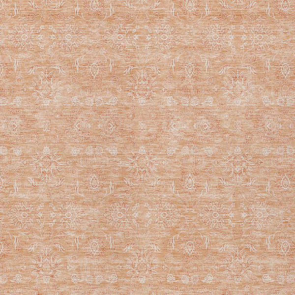 Homeroots 3' Floral Washable Area Rug In Artichoke Green Mint Green & Ivory For Indoor/Outdoor Spaces 10' X 14' Polyester 582367